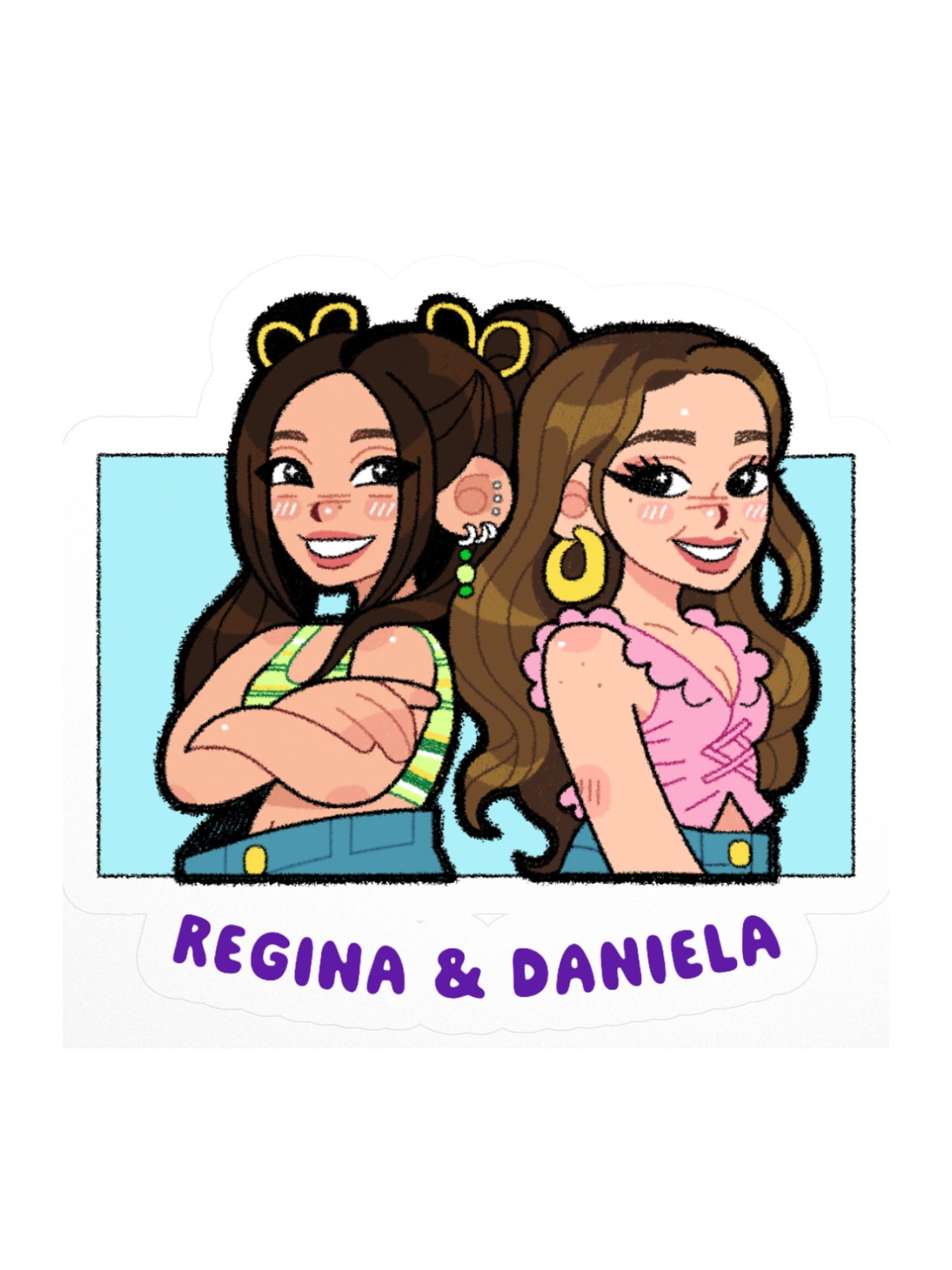 Regina & Daniela Sticker (Single) product image (1)