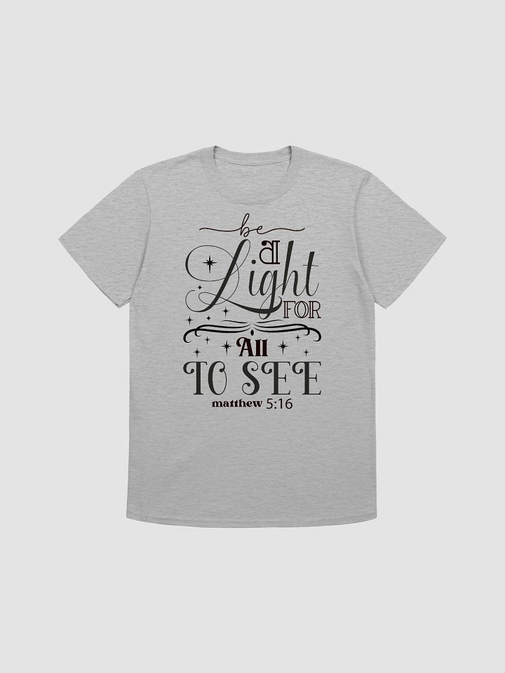 Shine Bright: Matthew 5:16 Typography Design product image (2)