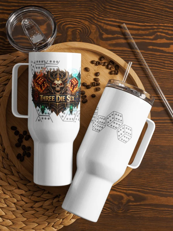 Three Die Six Travel Mug product image (7)