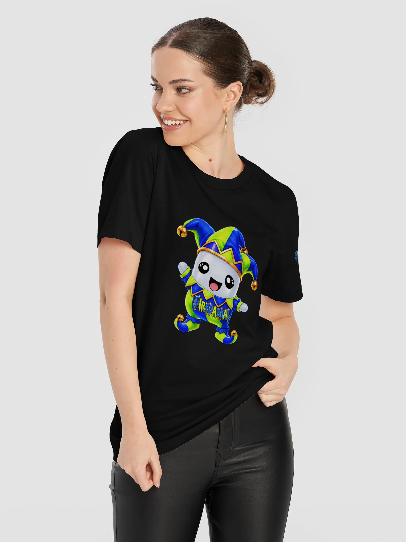 SPRITEFEST "Jester Sprite" Black ADULT T-Shirt product image (11)