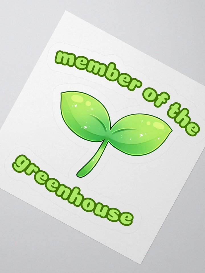 Member of the Greenhouse Sticker product image (2)