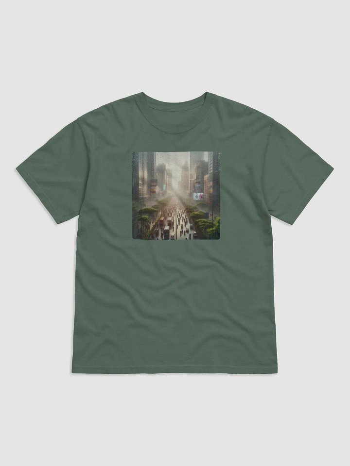 Ultra-Soft Comfort: Garment-Dyed Cotton Tee | AI Design product image (2)