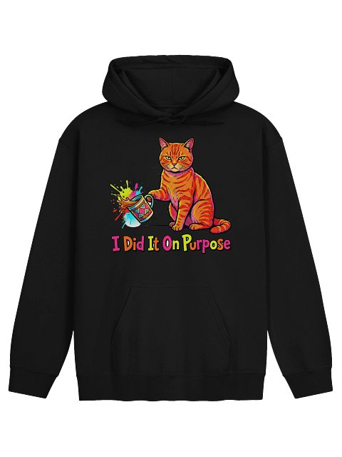On Purpose Cat Hoodie
