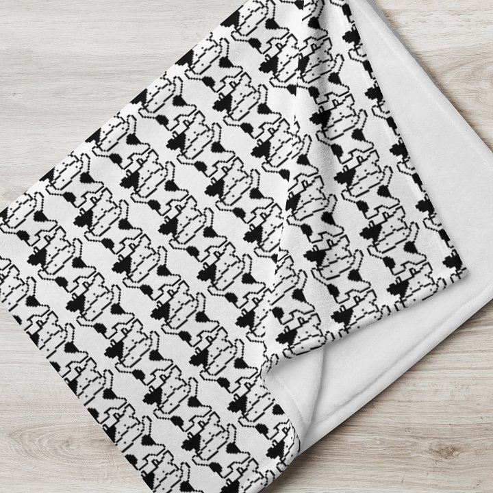 Houndstooth Harmony Throw Blanket product image (7)