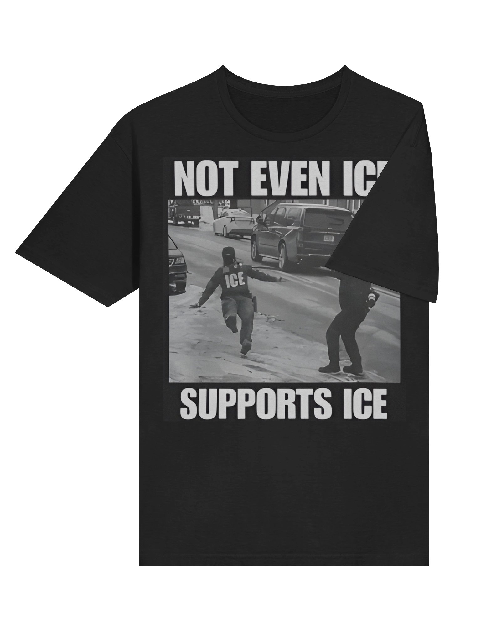Not Even Ice Supports Ice Shirt product image (4)