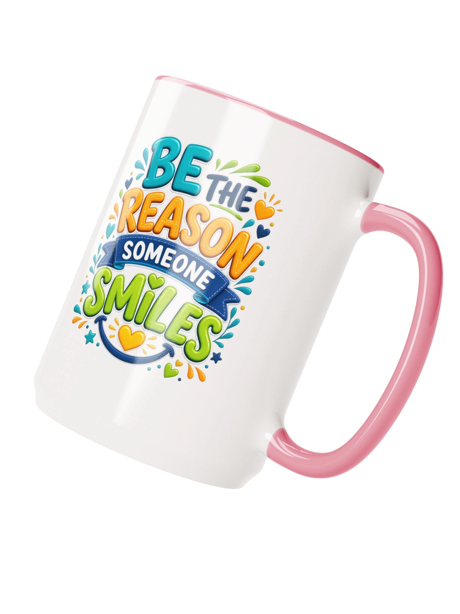 15 oz. Inspirational Mug - Be The Reason Someone Smiles product image (3)