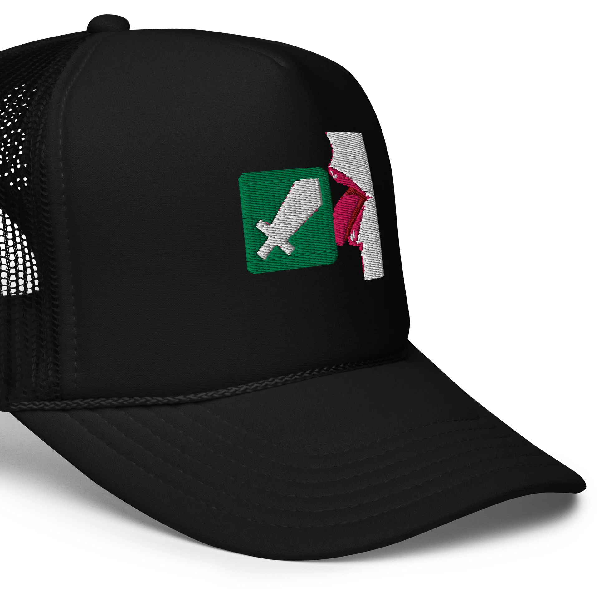 Mod Lick Embroidered Trucker Hat product image (17)