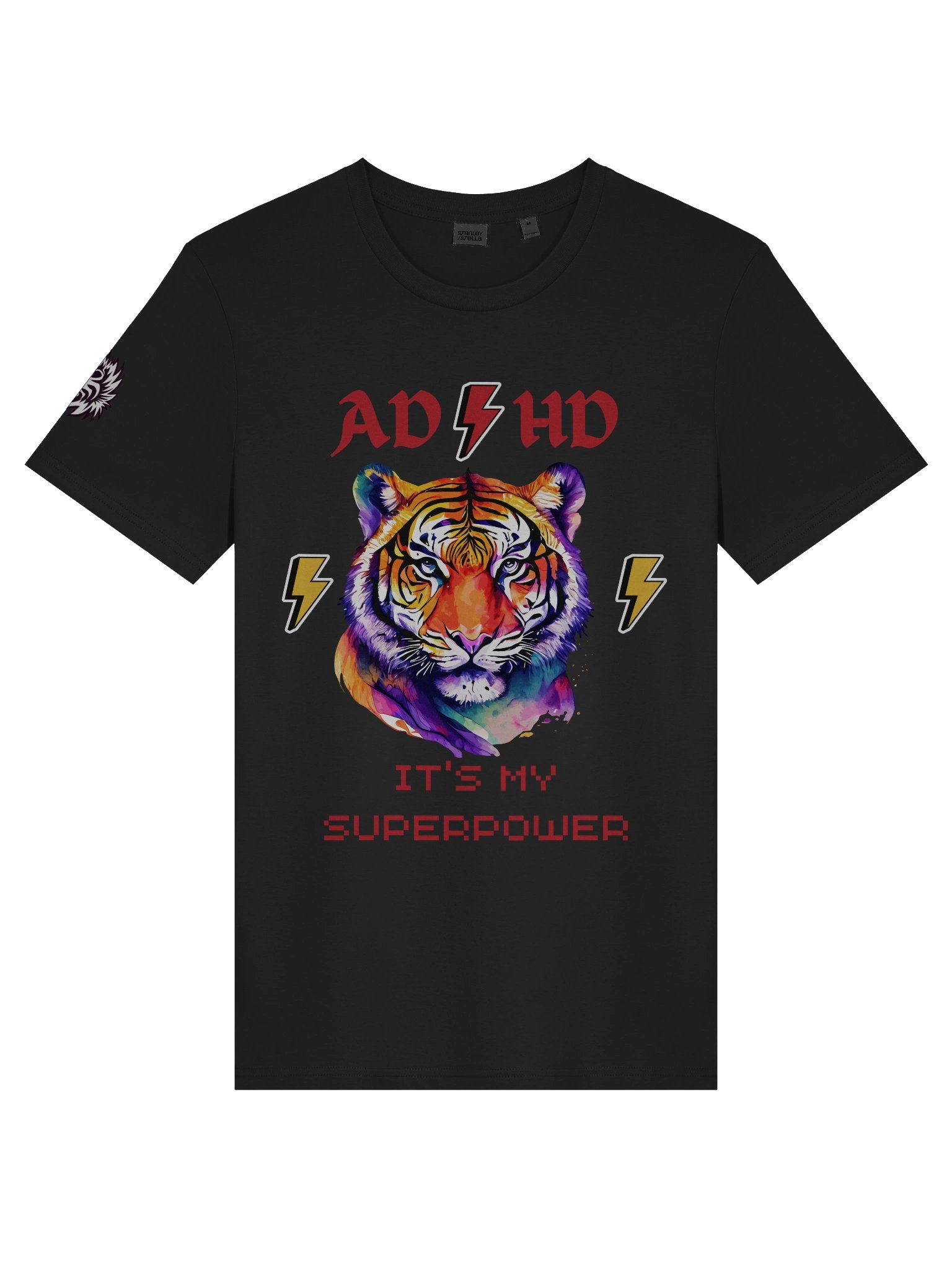 Majestic Mane Lion ADHD Graphic Tee product image (29)