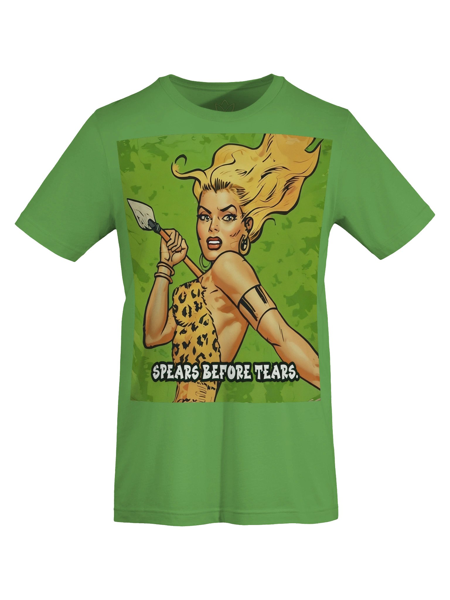 Spears Before Tears Graphic T-Shirt Vintage Comic Style product image (58)