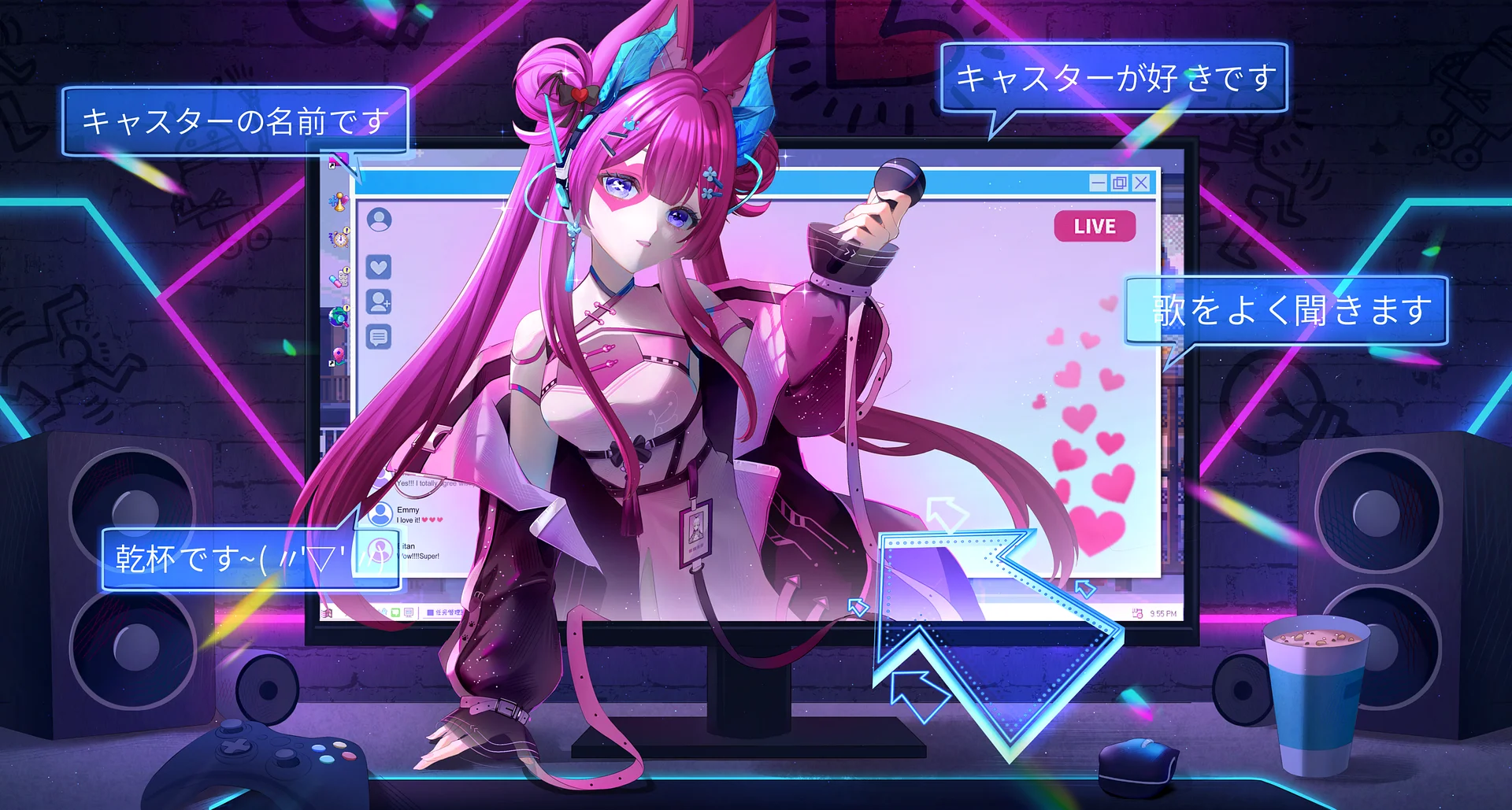 Idol Desk Mat product image (2)
