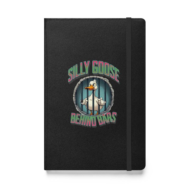 Silly Goose Behind Bars Hardcover Notebook product image (1)