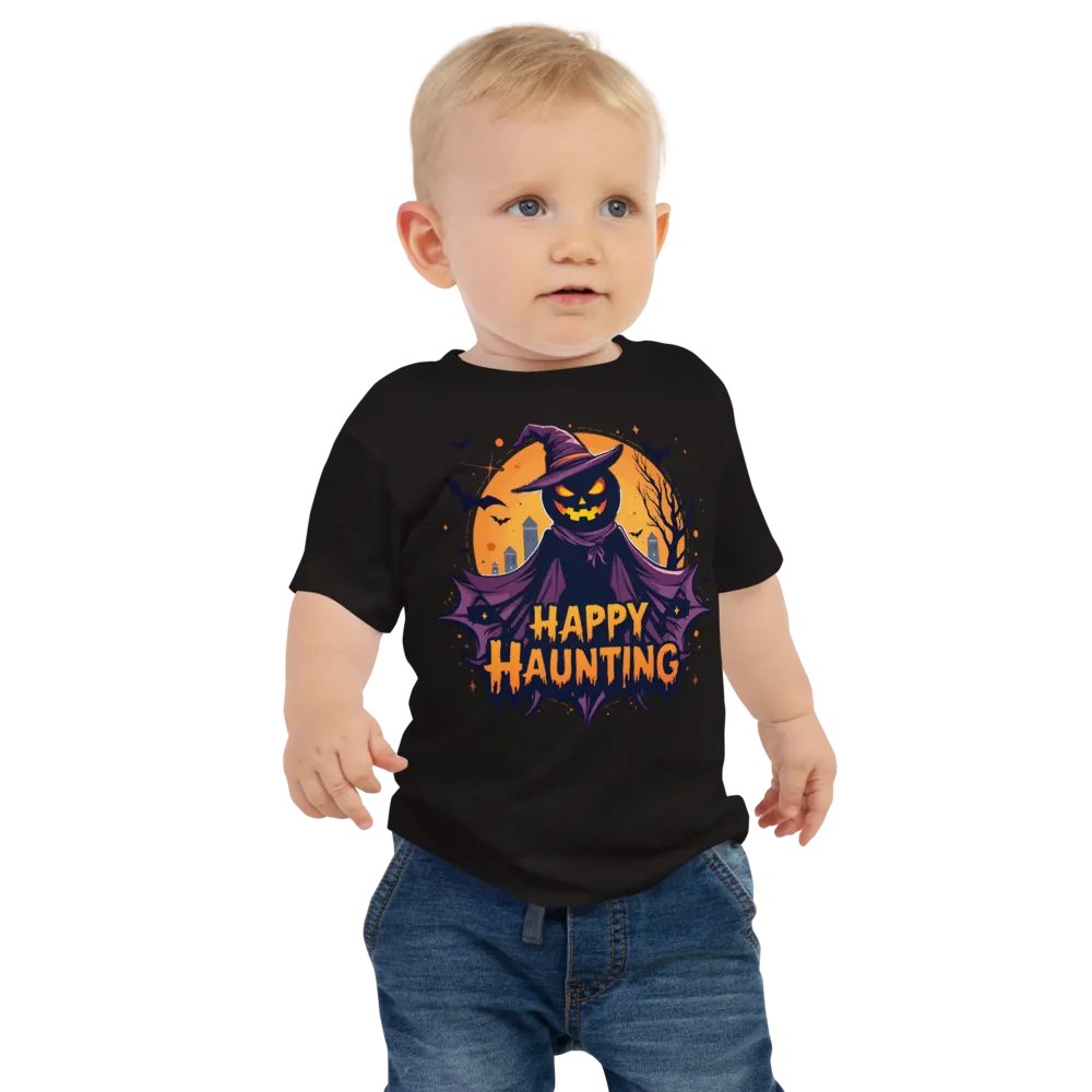 Happy Haunting Baby Tee product image (1)