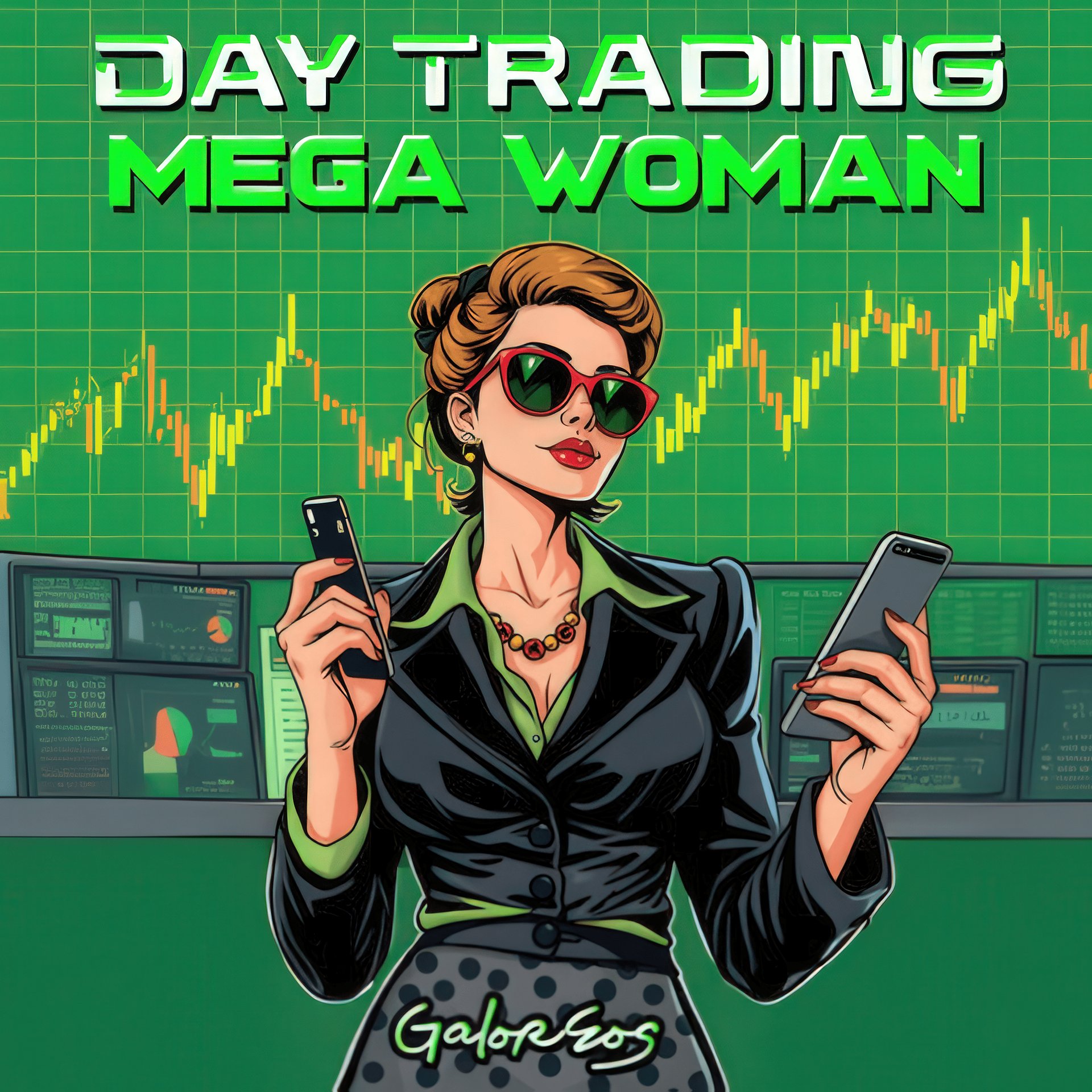 Day Trading Mega Woman - MP3 Song Download product image (1)