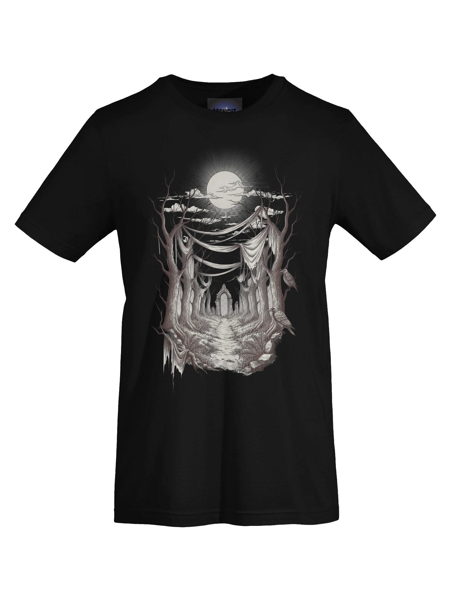 Midnight Veil Forest Portal T-Shirt product image (45)