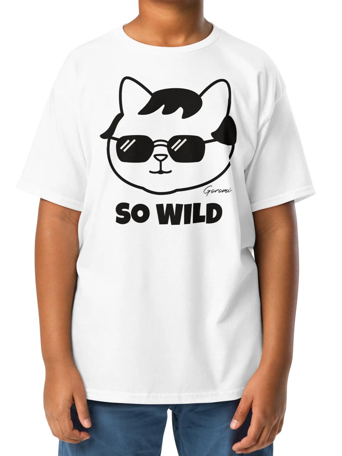 Goromi the Cat - Unisex Youth Heavyweight T-shirt product image (2)