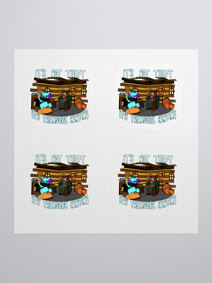 "Treasure Hunting" - Stickers product image (1)
