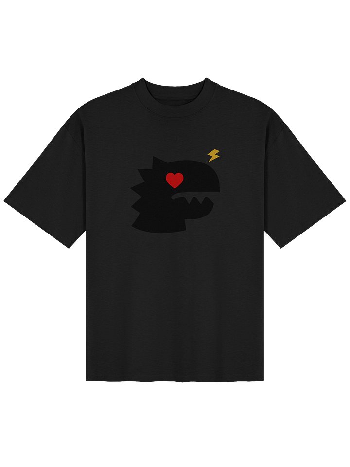 FMB ∣ HEART DINO Oversized Tee Black Edition product image (1)