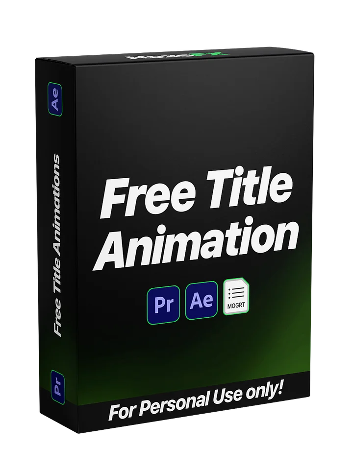 10 Free Text Animations - Premiere Pro product image (1)
