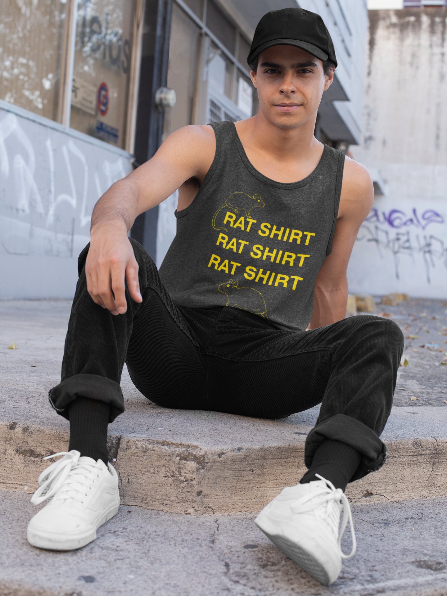 Rat Shirt ft. Rats unisex jersey tank top product image (1)