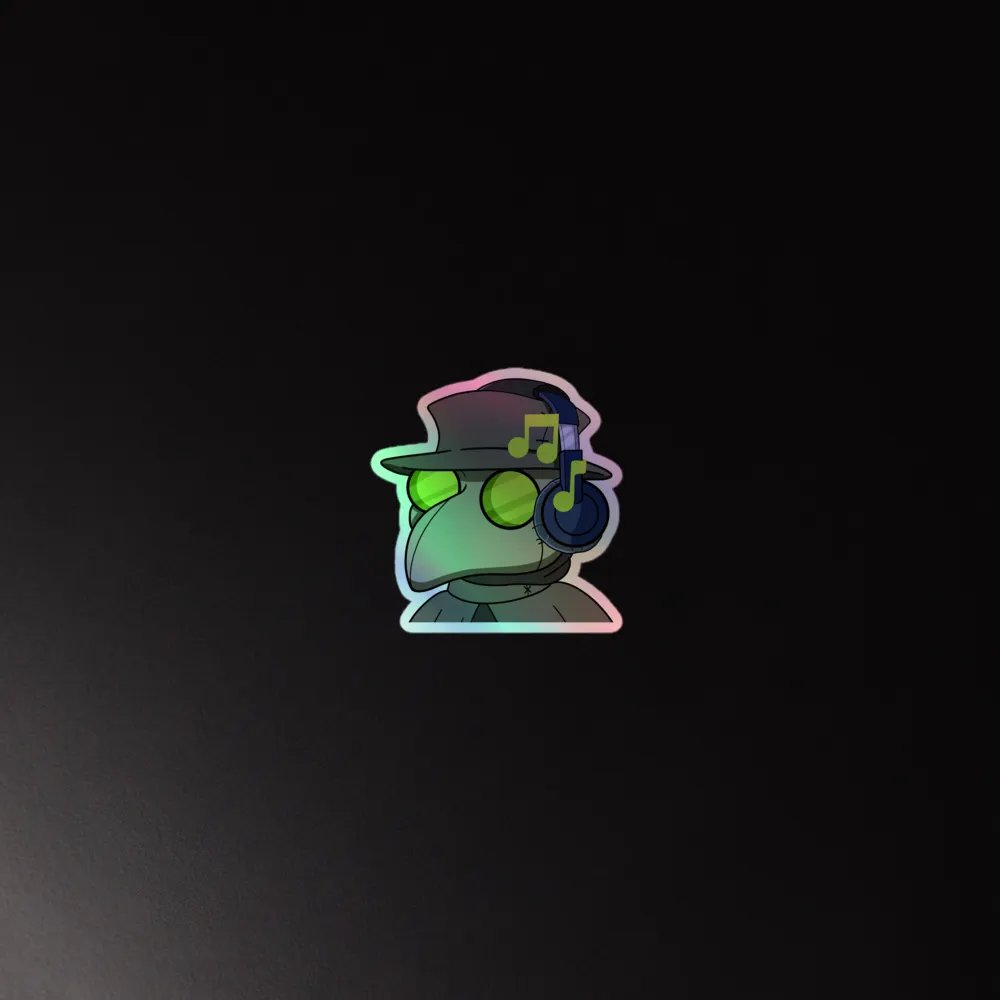 Dr. Hide Jammin' Holographic Sticker product image (2)