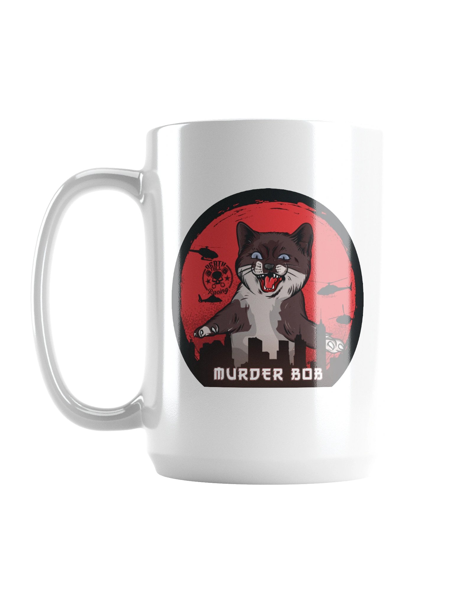 Murder Bob as CatZilla 15oz Mug product image (1)