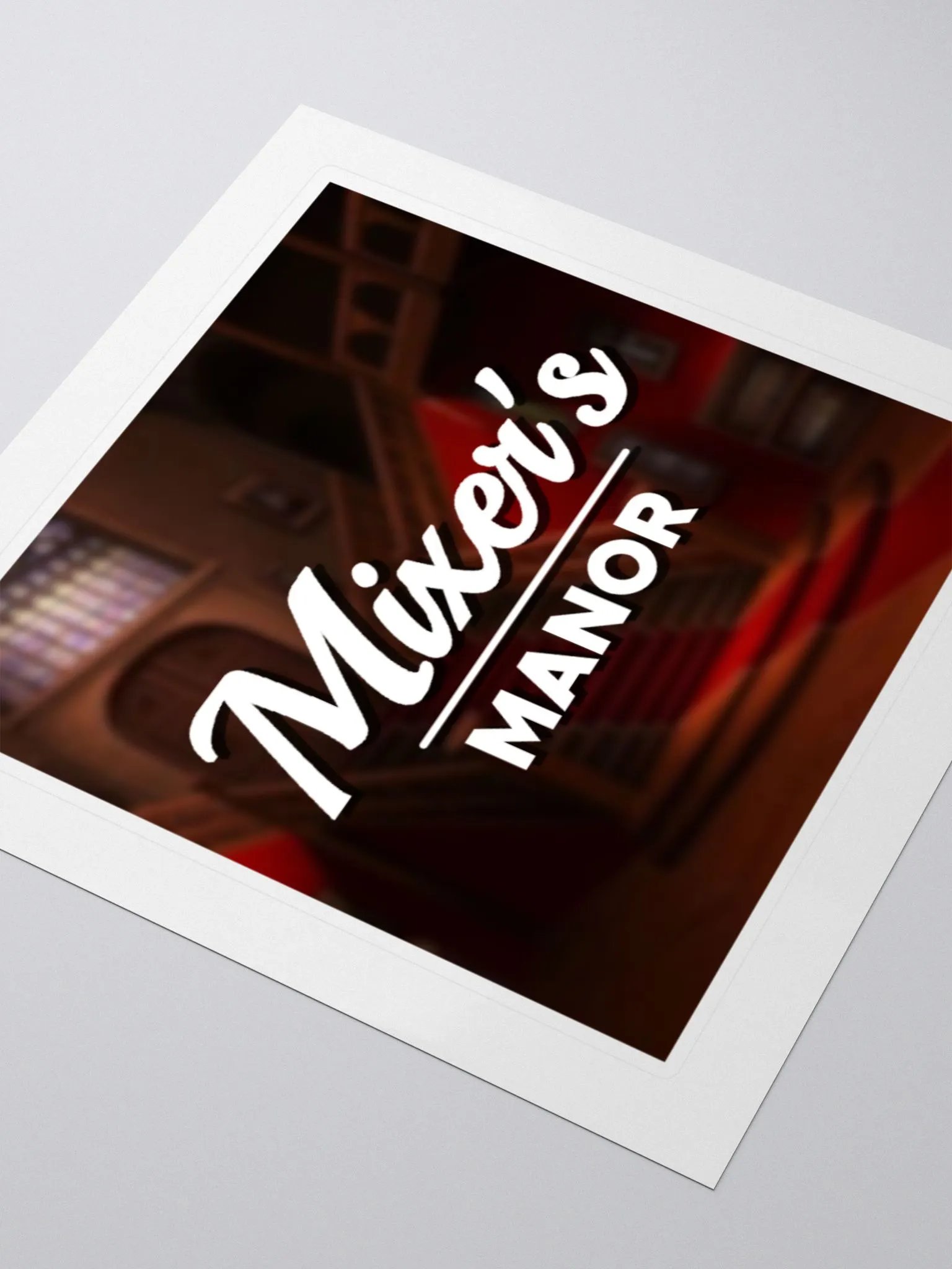 Mixer's Manor Logo Sticker product image (7)