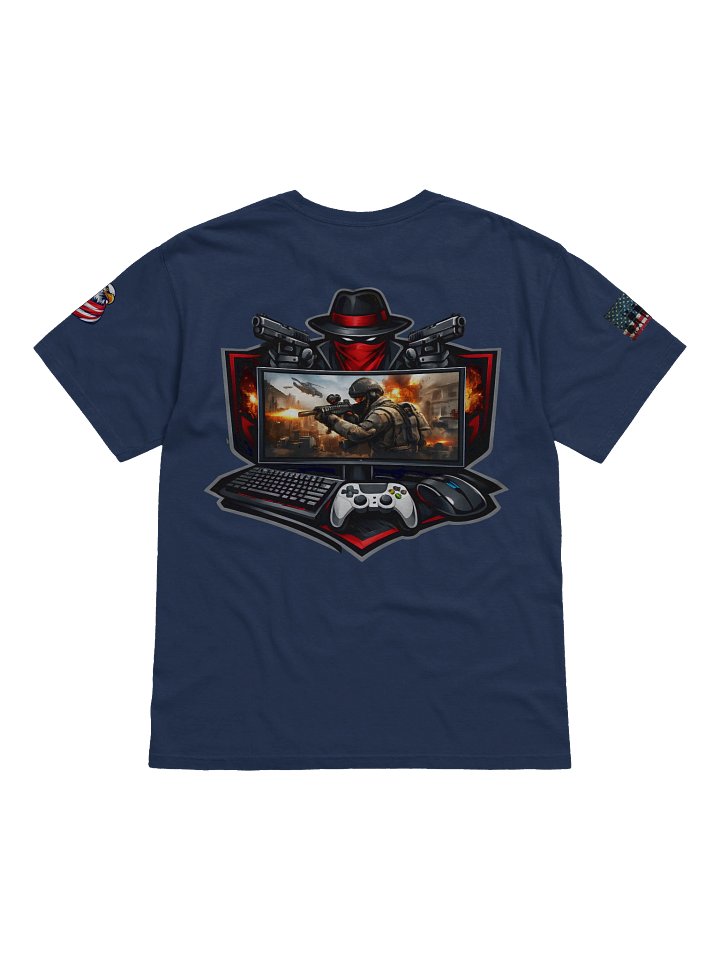 Marquis Mafia Guns and Fedora T-Shirt product image (8)