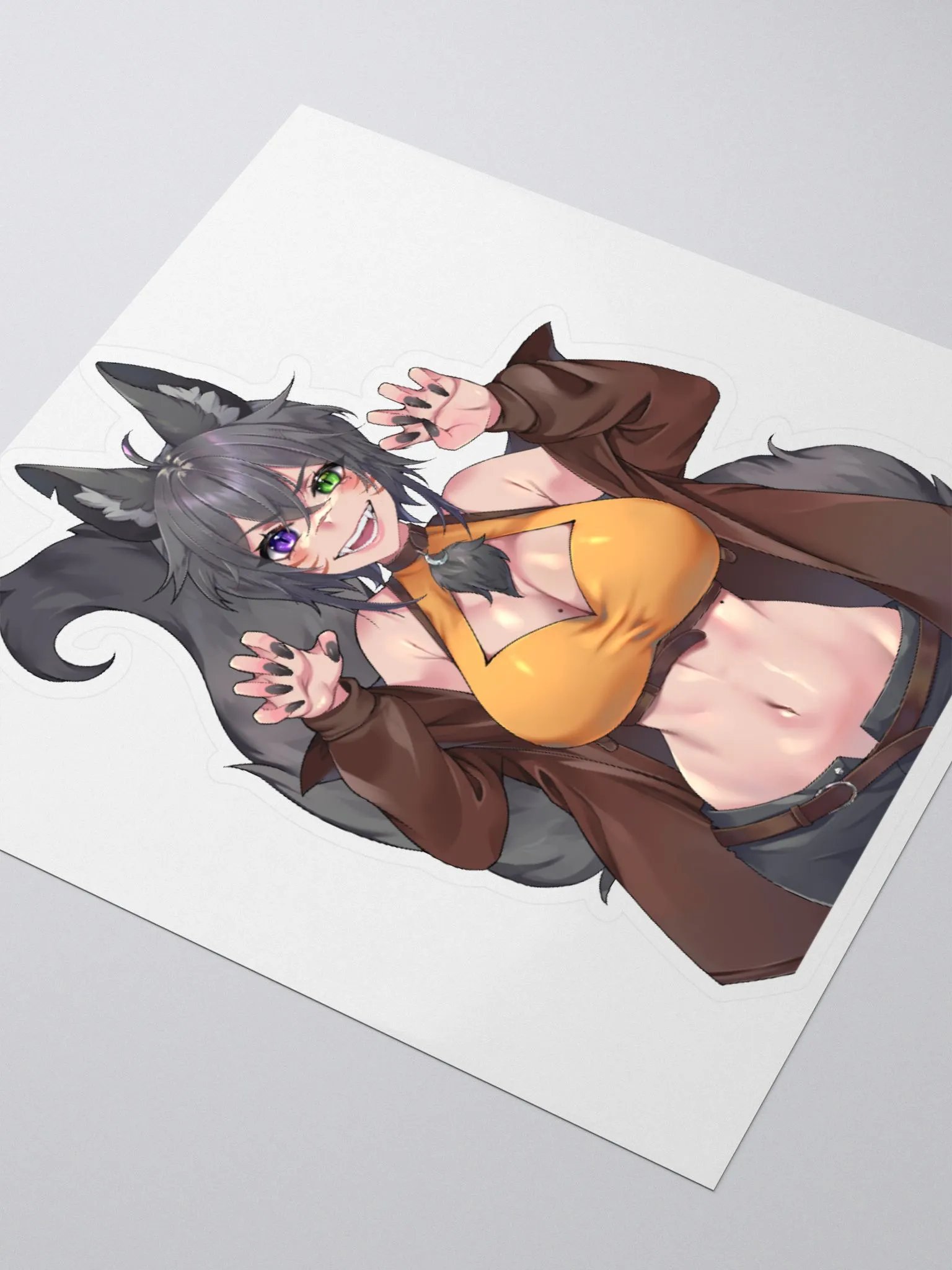 WolfcatRisi Rawr Sticker product image (3)