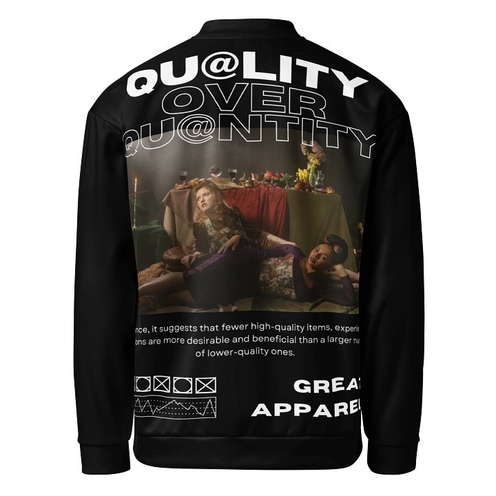 Vintage QOQ Track Jacket (Black) product image (2)