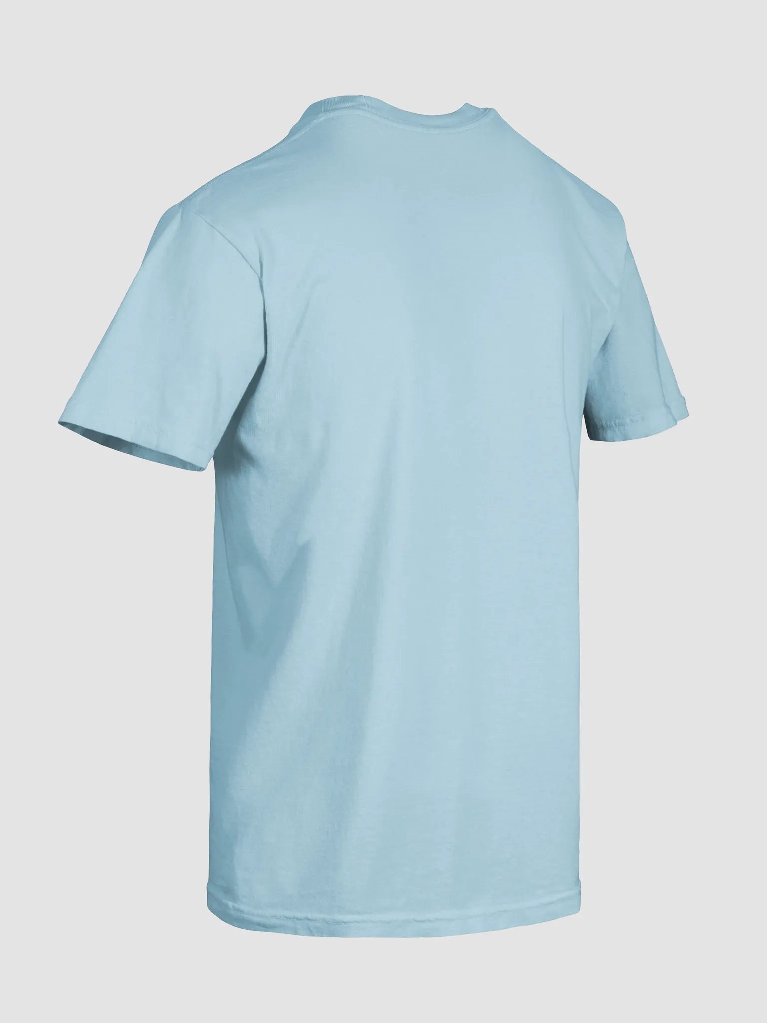 Printed Chazy blue T-shirt product image (8)
