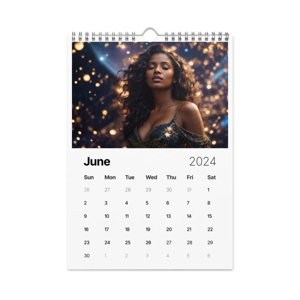 Celestial Wonders: A Stellar Journey in 2024 Calendar product image (23)