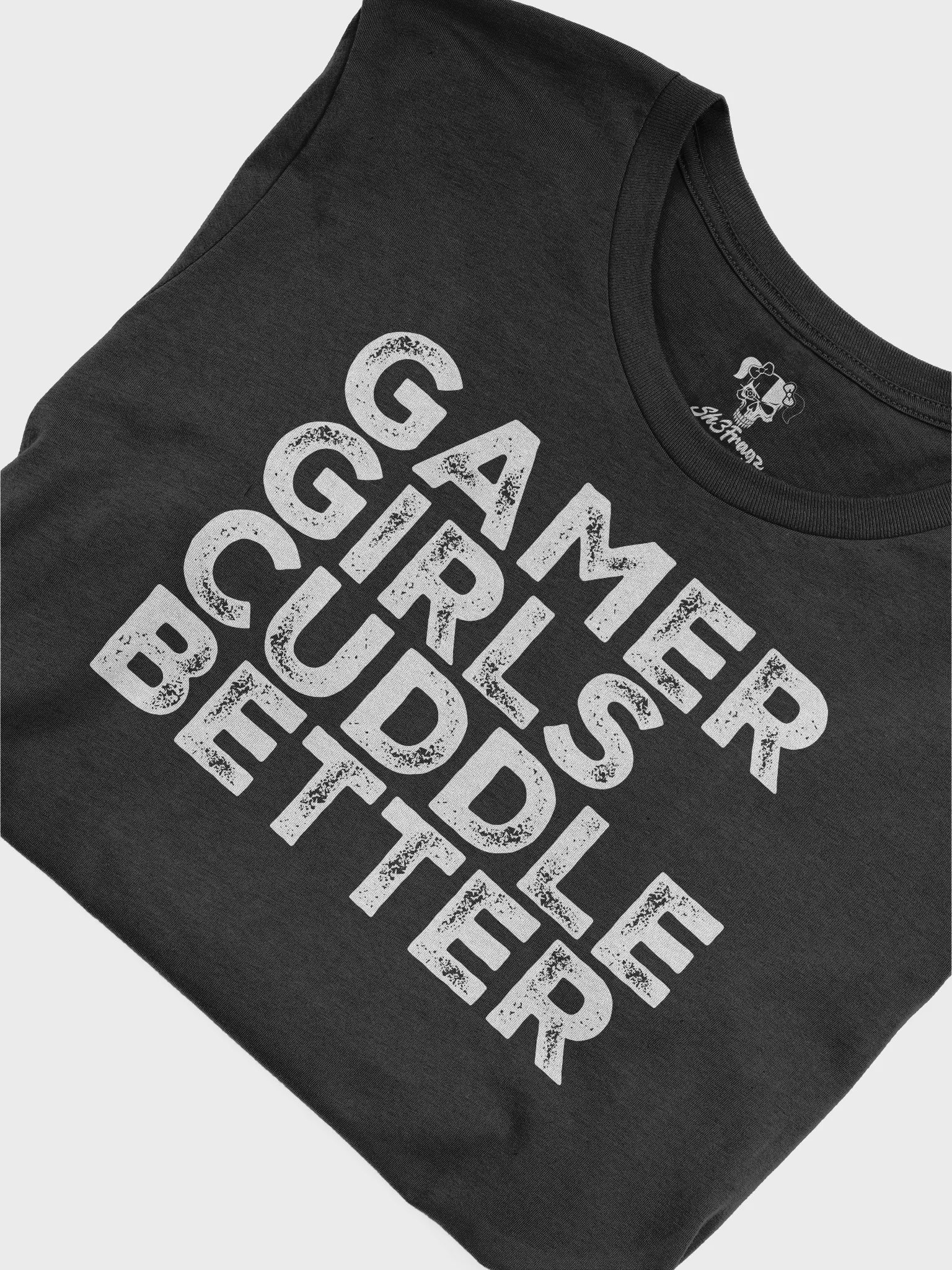 Gamer Girls Cuddle Better Tee product image (4)