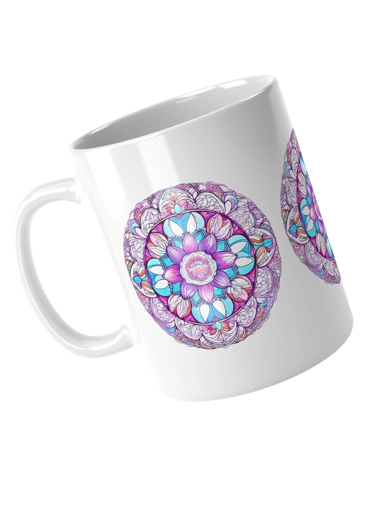Moonlit Garden Mandala - Mug product image (5)