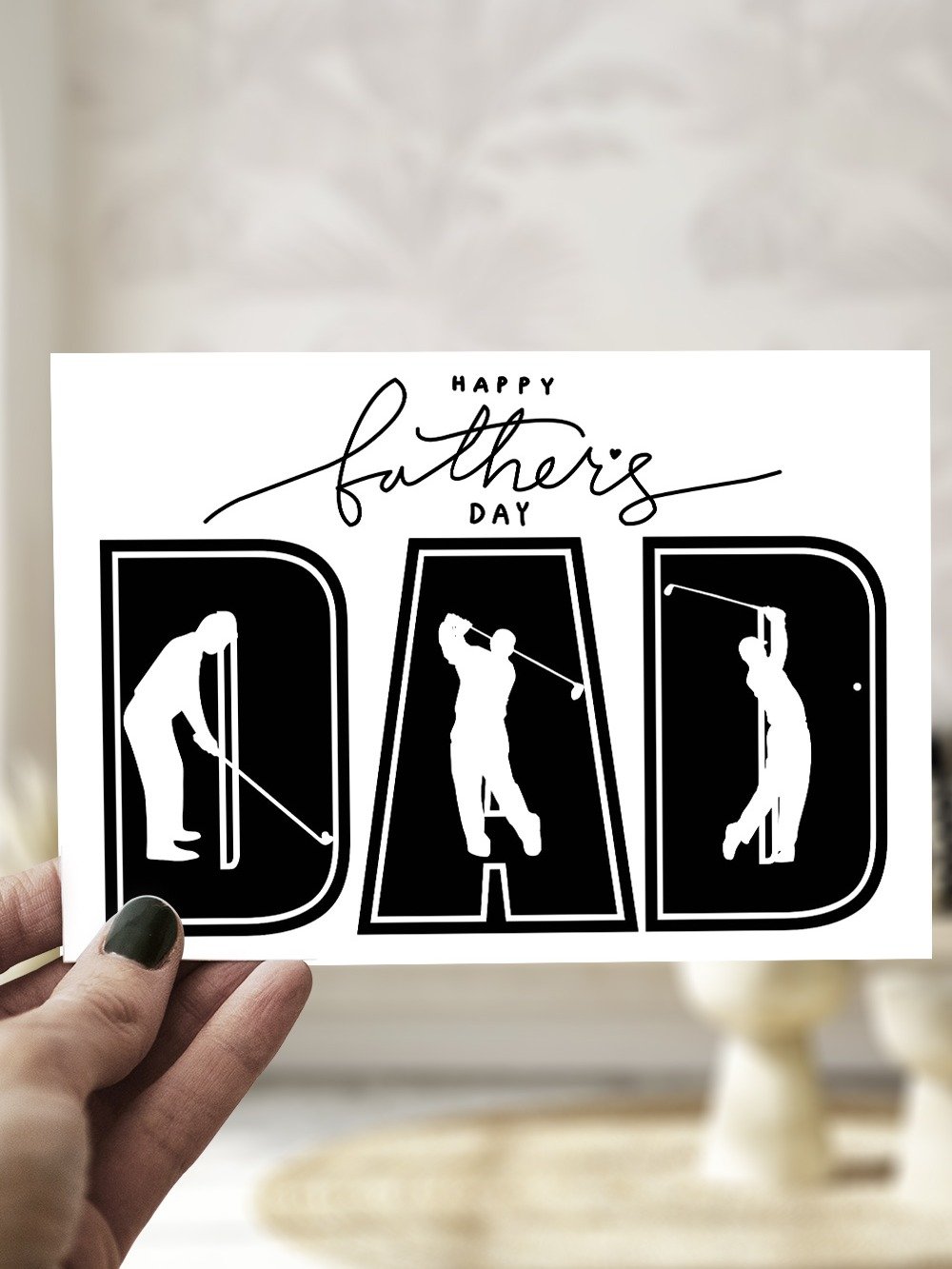 DAD Golfers Father's Day Card product image (1)