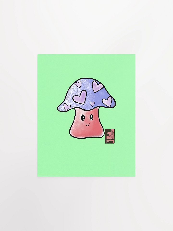 "Mushroom Love" Poster Print product image (1)