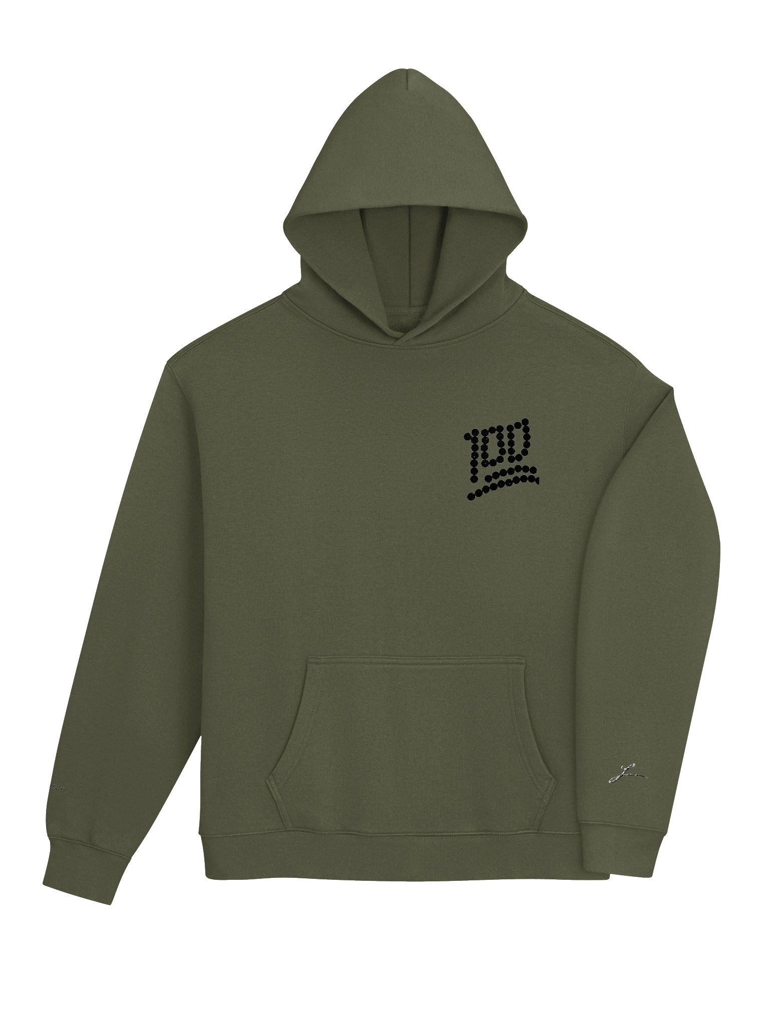 Embroidered | Premium Oversized | Hoodie product image (4)