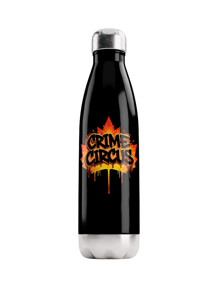 Crime Circus Stainless Steel Water Bottle product image (1)