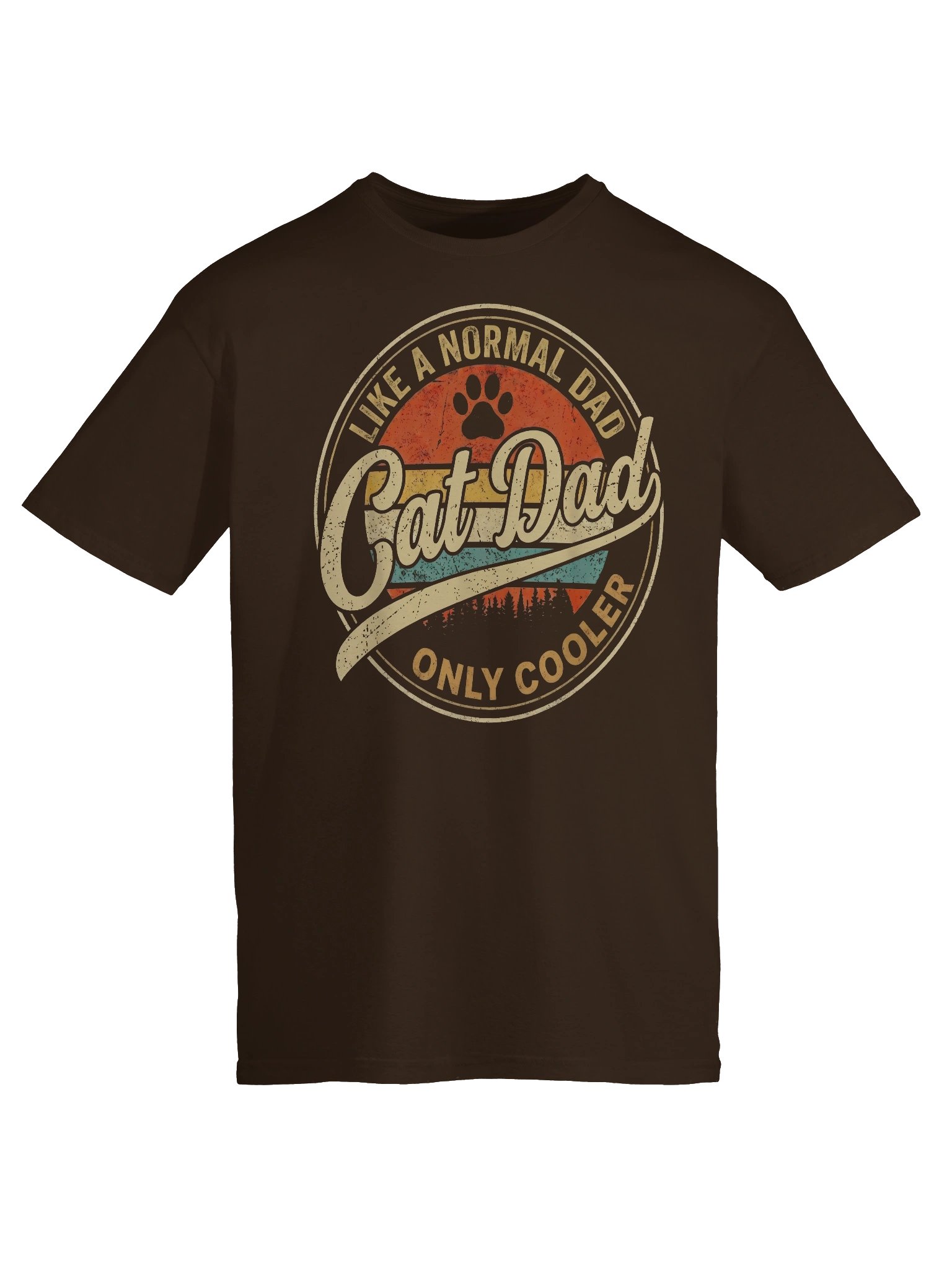 Cool Cat Dad T-Shirt product image (5)