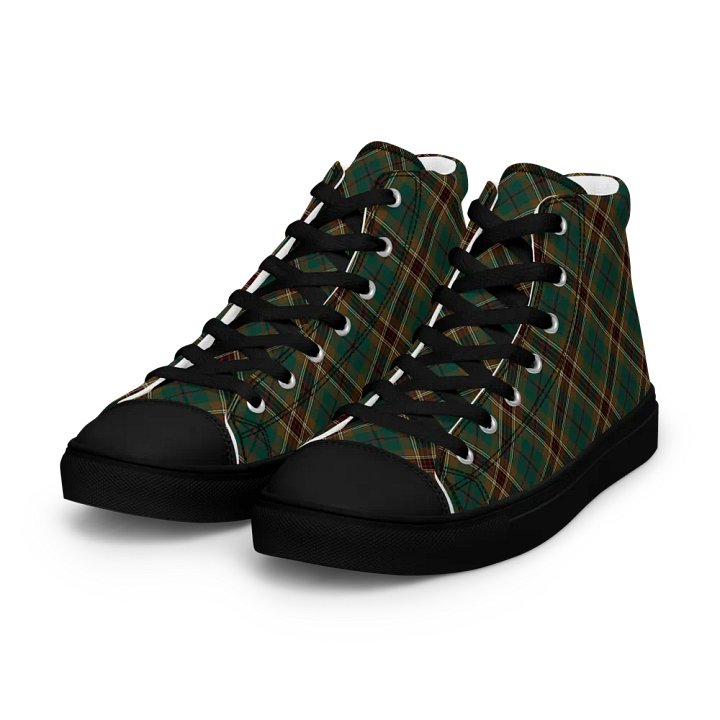 Murphy Tartan Men's High Top Shoes product image (2)