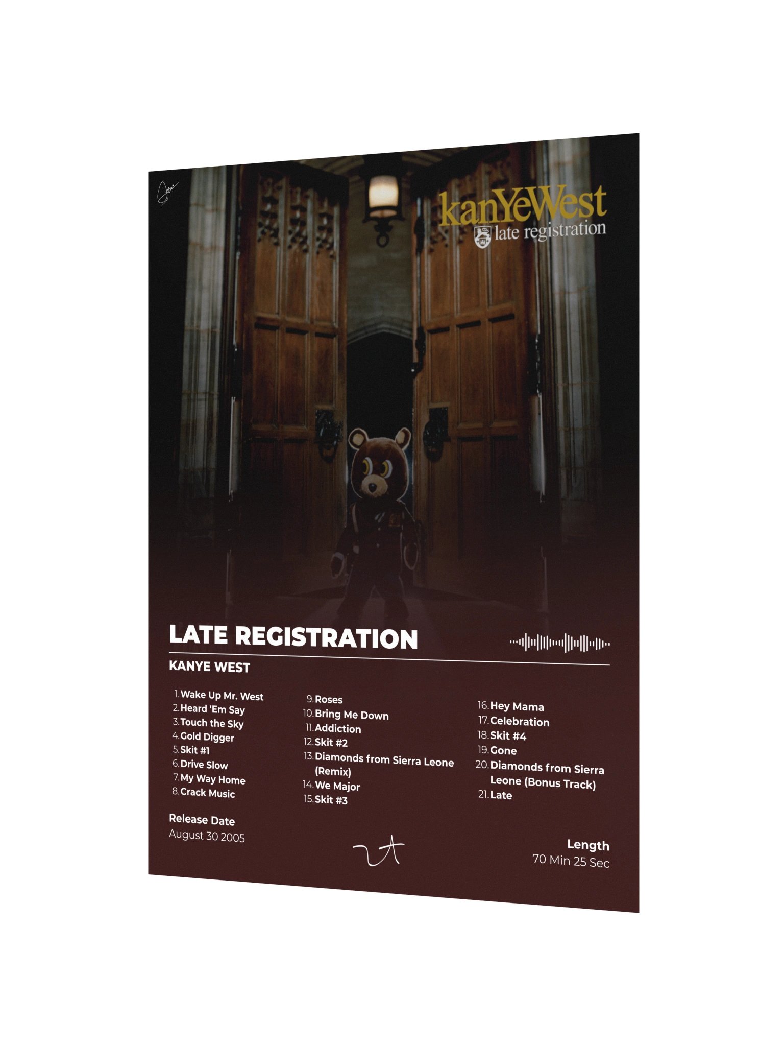 Kanye West Late Registration Poster product image (3)