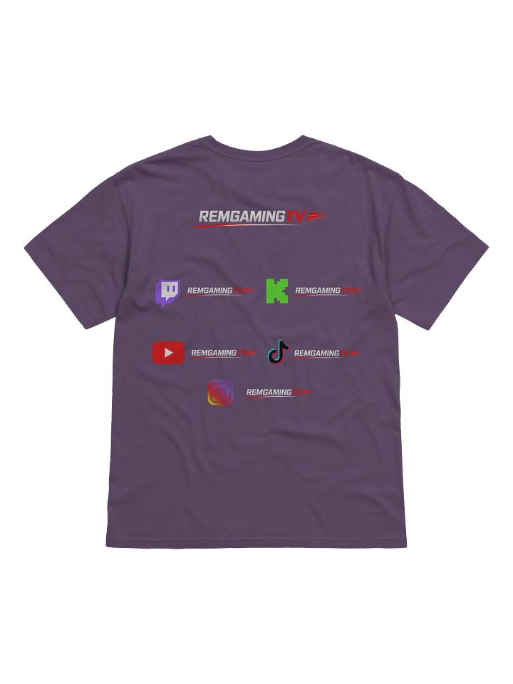 REMGAMING TV Social Media Icons T-Shirt product image (10)