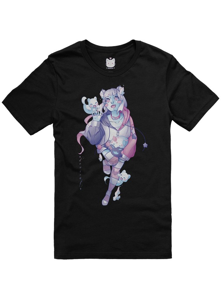 CandiCat Ghost Girl & Ghost Cats 2025 T-Shirt product image (1)