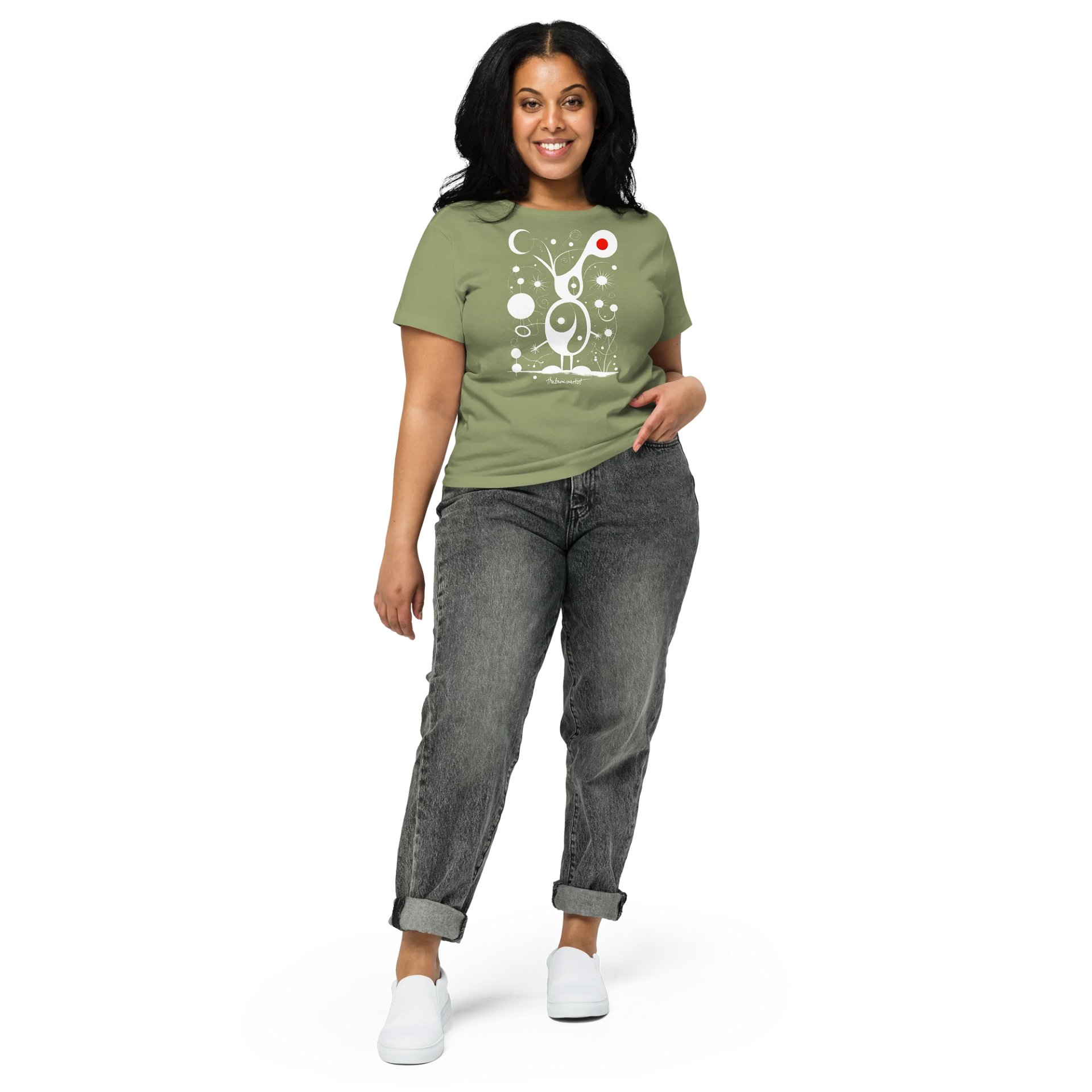 Cotton Heritage Women's High-Waisted Tee product image (1)
