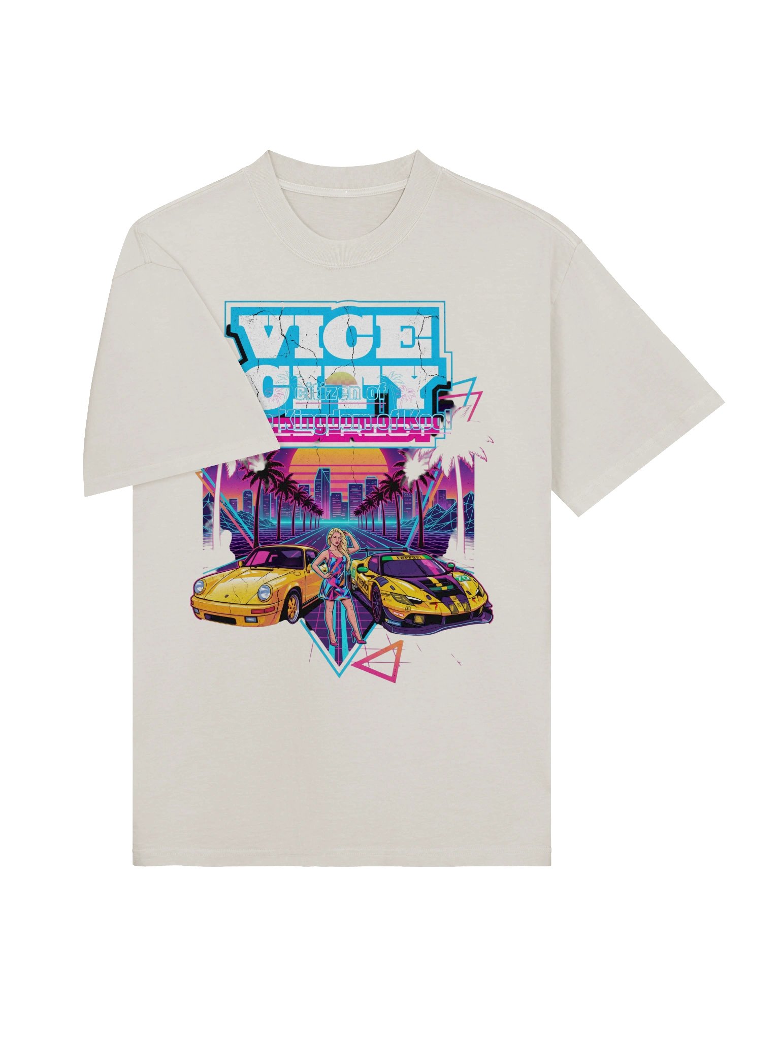 Vice City District Vaporwave Tee product image (27)