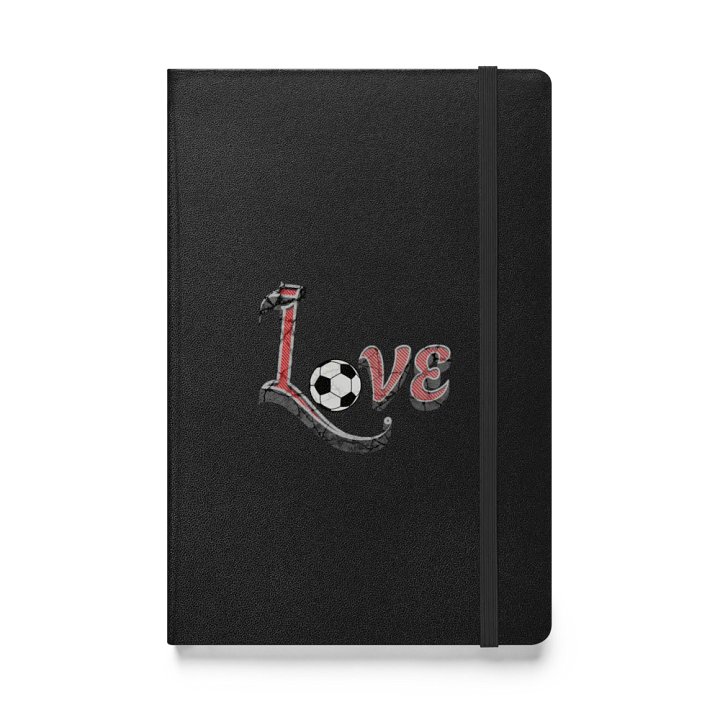 Love Soccer for the Game Hardcover Notebook product image (1)