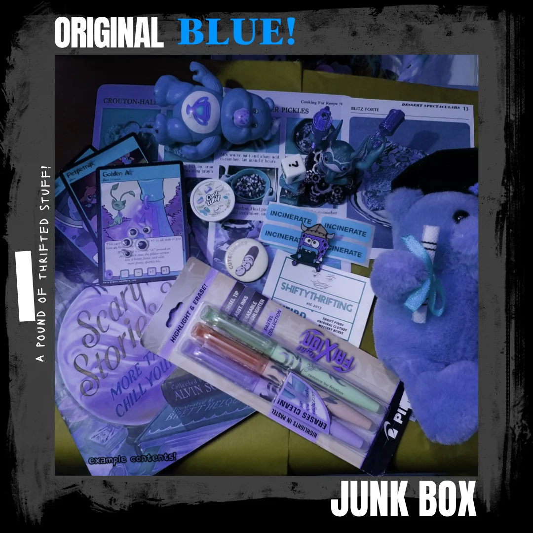 BLUE ShiftyThrifting Junk Box product image (1)