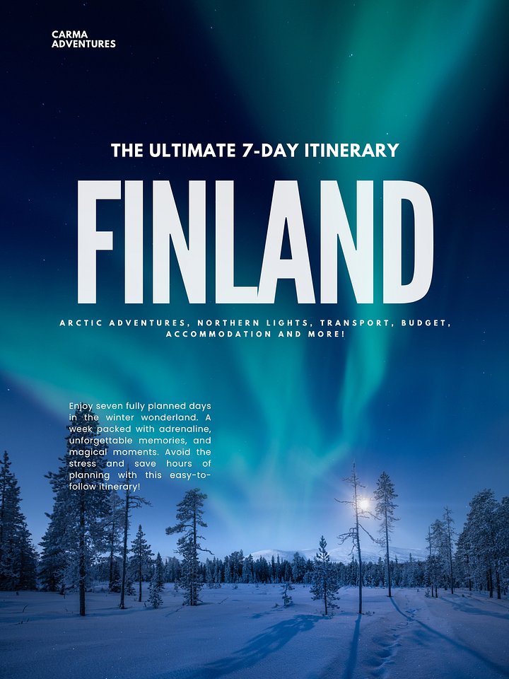 The Ultimate 7-Day Finland Itinerary: Lapland & Helsinki product image (1)