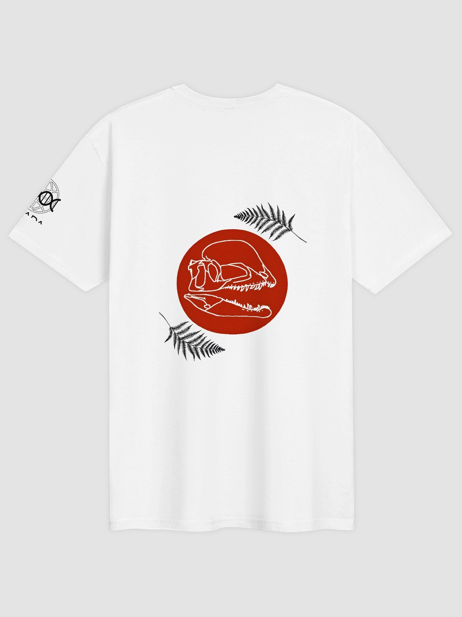 Dilophosaurus Fern Design T-shirt product image (2)