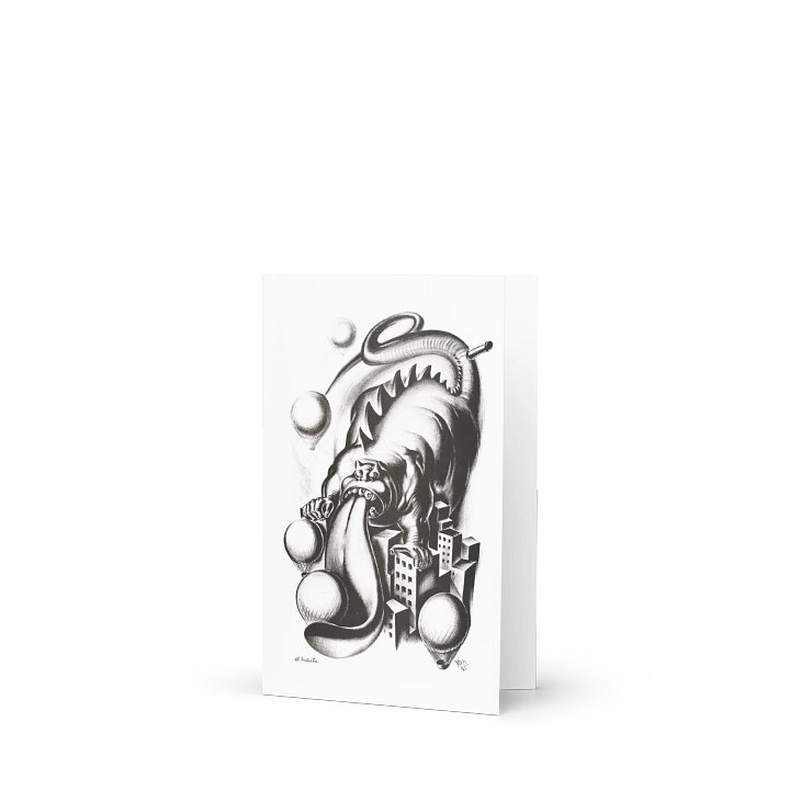 The Bully Blank Greeting Card product image (2)