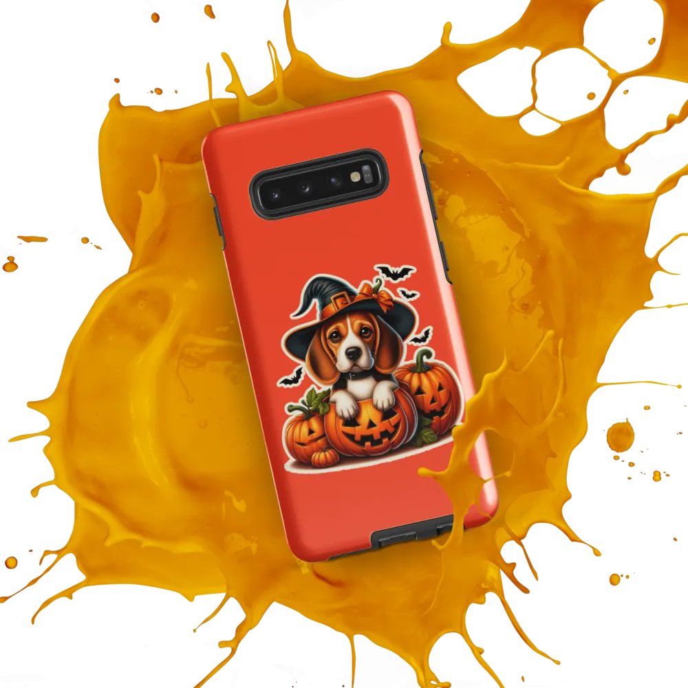 Halloween Pumpkin Beagle - Samsung Tough Case product image (53)